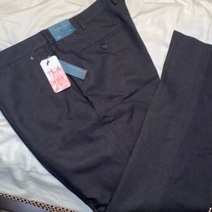 Brand New Perry Ellis Slim Fit Charcoal Dress Pants  Sz 40x32